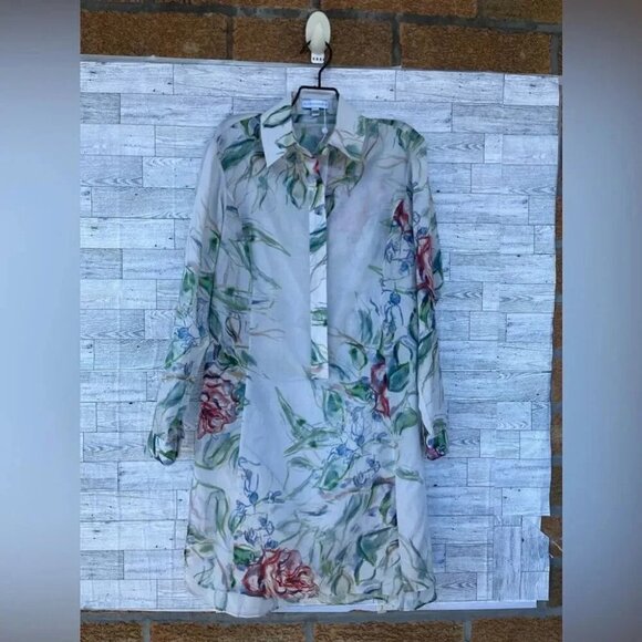 ALA VON AVERSPERG DEMETER COTTON TUNIC IN PRIMROSE XXS - Picture 4 of 16